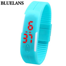 Load image into Gallery viewer, Men Women Silicone Red LED Sports Bracelet Touch Watch Digital Wrist Watch 2018 Military Electronics Watch dropshipping Relojes