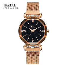 Load image into Gallery viewer, HAZEAL Switzerland Women 's Watch Famous Luxury Brand Japan Quartz Movement Ladies Wrist Watch Waterproof zegarki damskie 2020