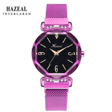 Load image into Gallery viewer, HAZEAL Switzerland Women 's Watch Famous Luxury Brand Japan Quartz Movement Ladies Wrist Watch Waterproof zegarki damskie 2020