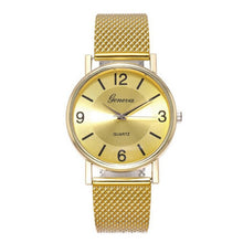 Load image into Gallery viewer, Ladies Quartz Wristwatch relojio mujer Women's Lightweight Plastic PVC Mesh Belt Watch Women Watches Gift Relogio Feminino