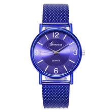 Load image into Gallery viewer, Ladies Quartz Wristwatch relojio mujer Women's Lightweight Plastic PVC Mesh Belt Watch Women Watches Gift Relogio Feminino
