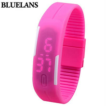 Load image into Gallery viewer, Men Women Silicone Red LED Sports Bracelet Touch Watch Digital Wrist Watch 2018 Military Electronics Watch dropshipping Relojes
