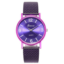 Load image into Gallery viewer, Ladies Quartz Wristwatch relojio mujer Women's Lightweight Plastic PVC Mesh Belt Watch Women Watches Gift Relogio Feminino
